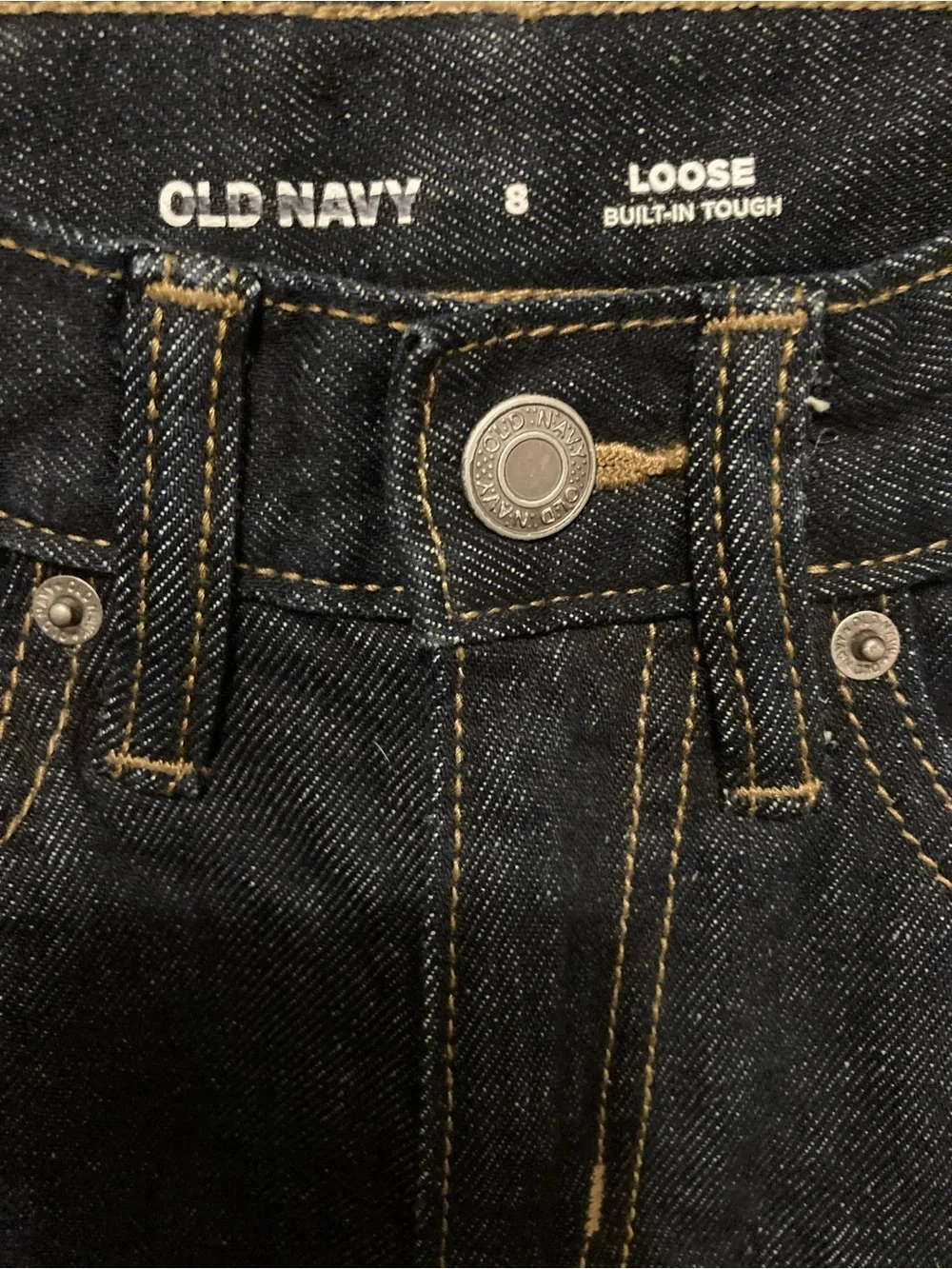 Old Navy Kids Dark Blue Straight Jeans